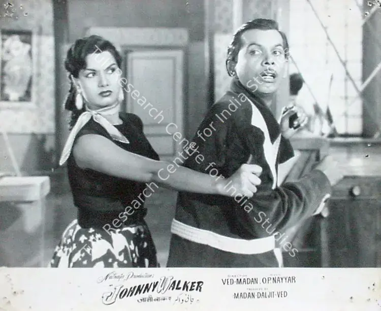 Joshi, T.R. (Cinematographer), Johnny Walker, 1957 | Lobby Card | CinemaEducation | 00818428