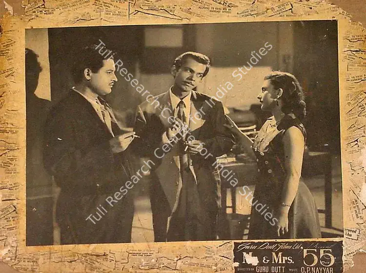Murthy, V.K. (Cinematographer), Mr And Mrs 55, 1955 | Lobby Card | CinemaEducation | 00820513