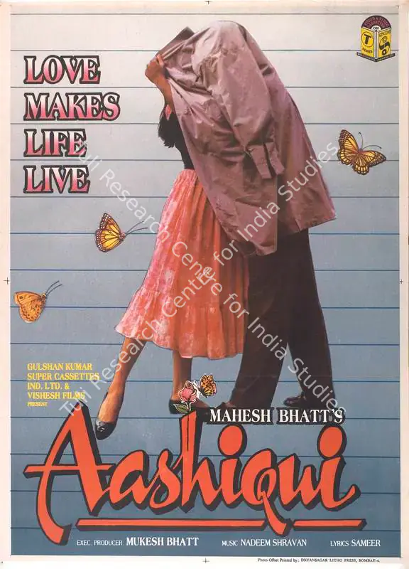 Kumar, Gulshan (Producer), Aashiqui, 1990 | Full Sheet Poster | CinemaEducation | 00767550