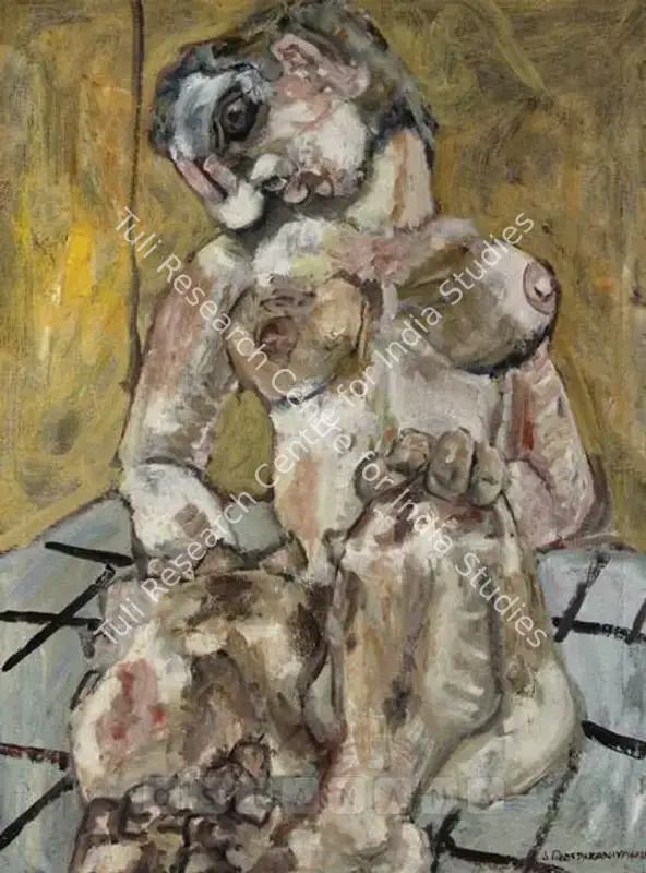 Daraniyagala, Justin P. (Artist). Untitled. Oil on canvas, n.d. | Painting  | 00880197