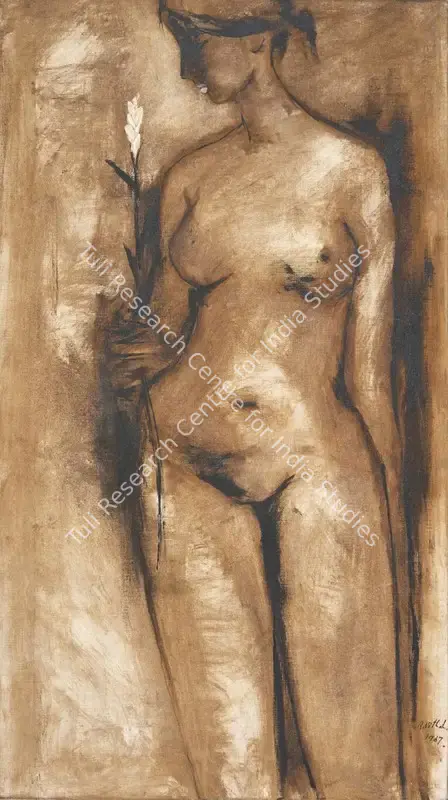 Vithal, B. (Artist). Untitled. Oil on canvas, 1967 | Painting | FineArts | 00603611