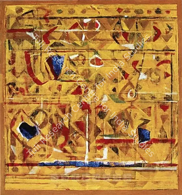 Kudallur, Achutan (Artist). Untitled. Oil on canvas, 1990 | Painting | FineArts | 00599565