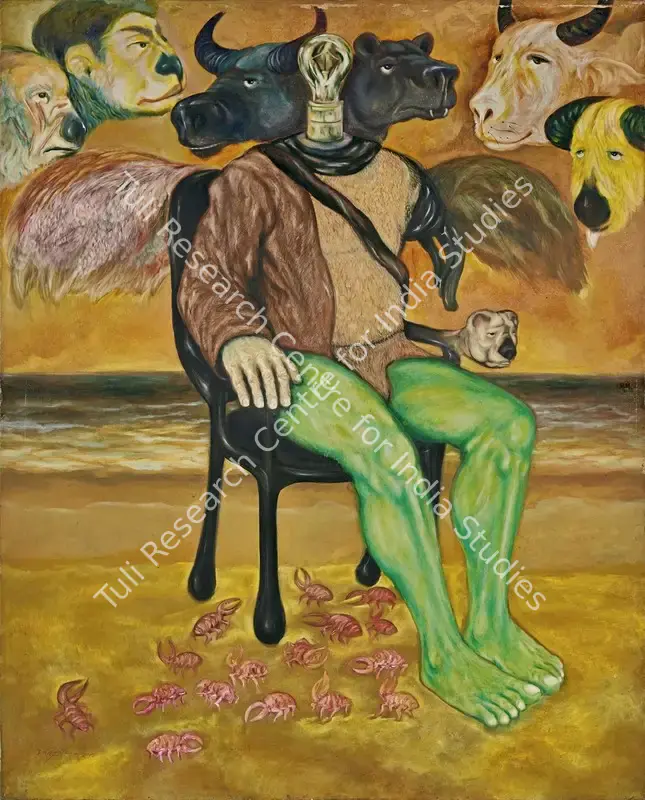 Naik, Viraj (Artist). Untitled. Oil on canvas, 2010 | Painting | FineArts | 00416194