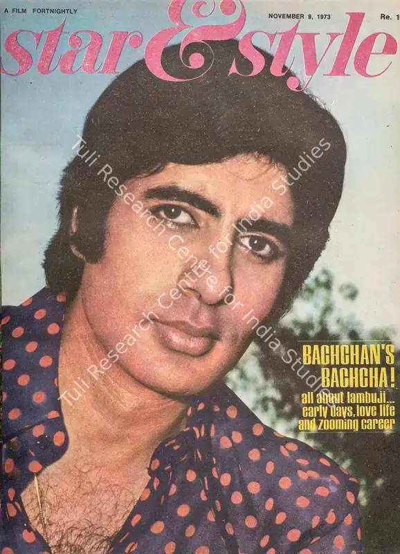 Ewing, Gulshan (Editor). Star & Style - A Film Fortnightly. 22(22). Bombay: J.C. Jain, 9 November 1973 | Magazine | CinemaEducation | 00808568