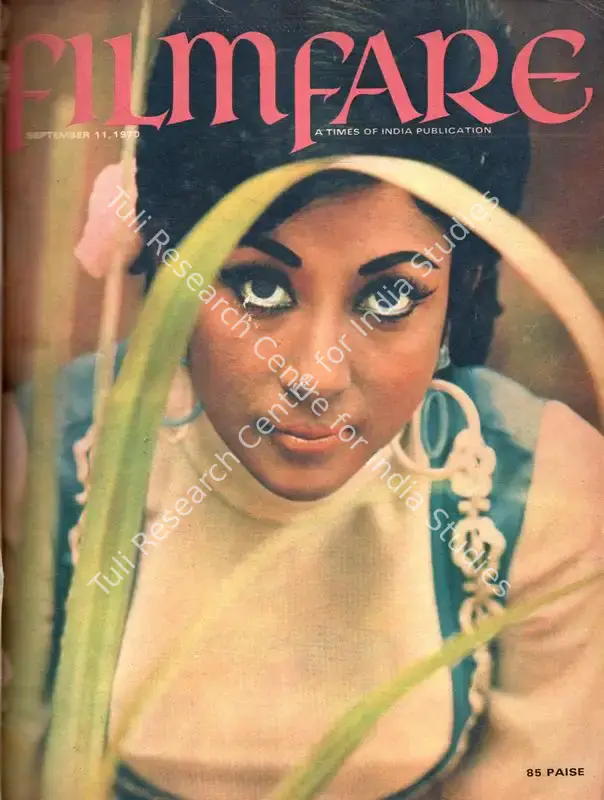 Karanjia, B.K. (Editor). Filmfare - The Fortnightly Film Magazine. 19(19). Bombay: Pyarelal Sah,  c/o The Times of India, 11 September 1970 | Magazine | CinemaEducation | 00793436