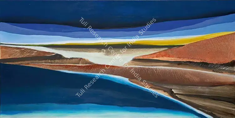 Sharma, Vinod (Artist). Untitled. Oil on canvas, 2022 | Painting | FineArts | 00357007