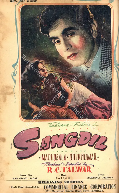 Moraes, Frank (Editor). Filmfare - The Fortnightly Film Magazine. 1(20). Bombay: Pyarelal Sah,  c/o The Times of India, 28 November 1952 | Magazine | CinemaEducation | 00793125