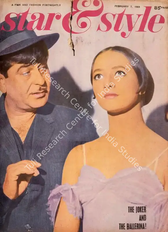 Ewing, Gulshan (Editor). Star & Style - A Film and Fashion Fortnightly. 18(3). Bombay: J.C. Jain, 7 February 1969 | Magazine | CinemaEducation | 00808456