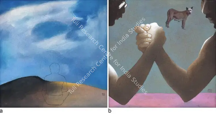 Aziz, T.M. (Artist). Untitled. Acrylic on canvas, 2000 | Painting | FineArts | 00645022