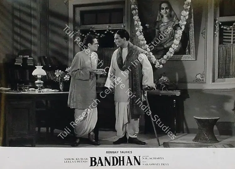 Pareenja, R.D. (Cinematographer), Bandhan, 1940 | Lobby Card | CinemaEducation | 00815377