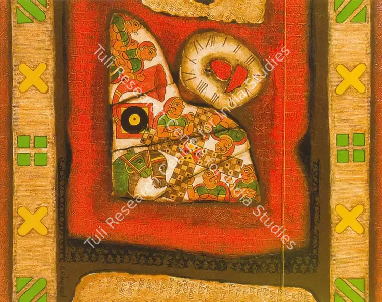 Singh, Rameshwar (Artist). Untitled. Acrylic on canvas, 2007 | Painting | FineArts | 00574942