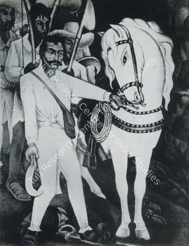 Rivera, Diego (Artist). Emiliano Zapata. Lithograph, 1935 | Marg, June 1953 | Graphic Art | FineArts | 00673970