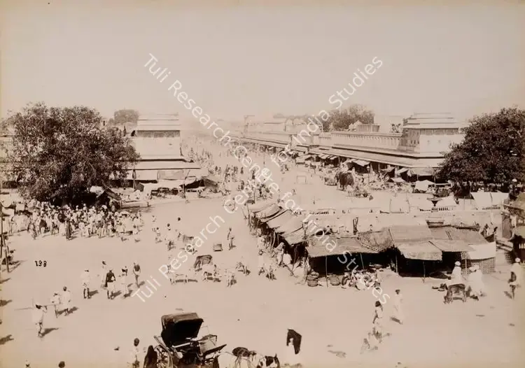 Unknown (Photographer), Manuk Street near Wind Palace, India, n.d. | Antiquarian Photograph | Photography | 00115386