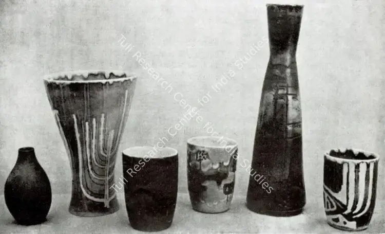 Kanniappan, S. (Artist). Ceramic Ware. Ceramic, n.d. | Artrends, July-October 1965 | Sculpture | FineArts | 00551341