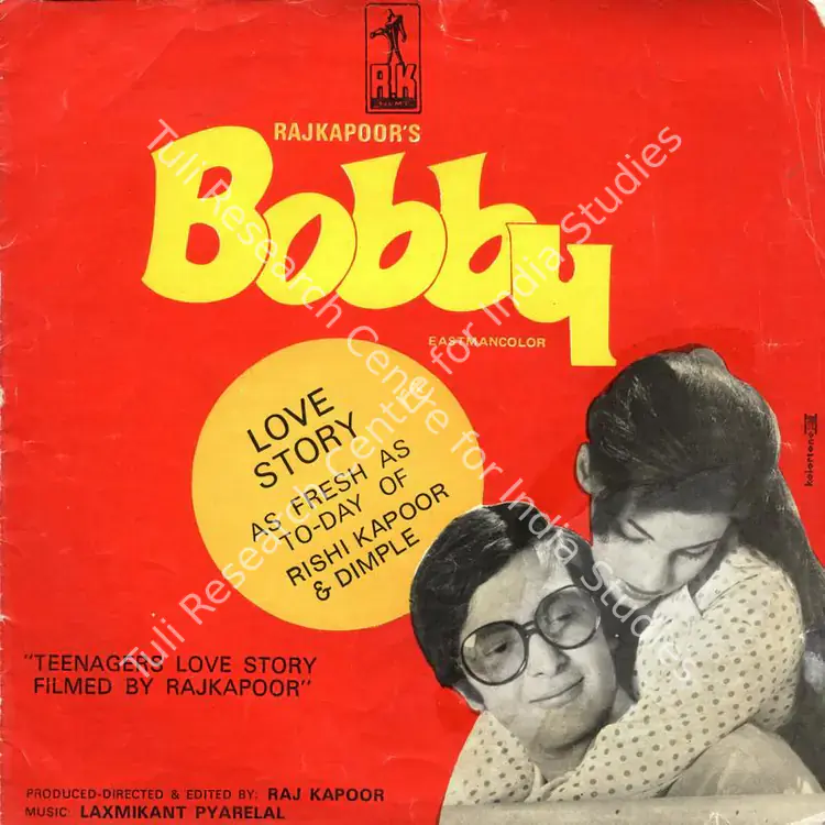 Kapoor, Raj (Producer), Bobby, 1973 | Song-Synopsis Booklet