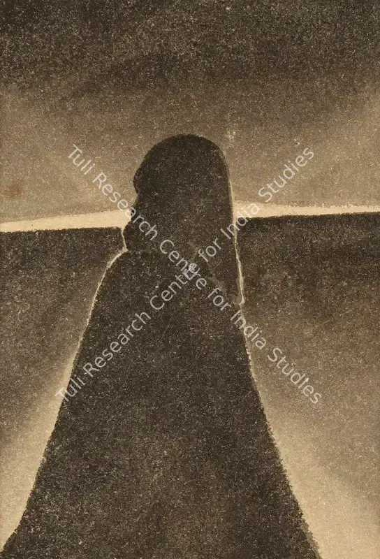Tagore, Gaganendranath (Artist). Untitled (The Poet). Watercolour on paper, 1917 | Painting  | 00867618
