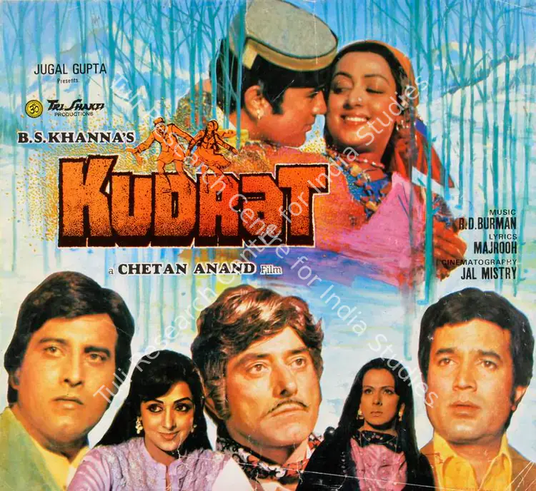 Khanna, B.S. (Producer), Kudrat, 1981 | Song-Synopsis Booklet | CinemaEducation | 00865573
