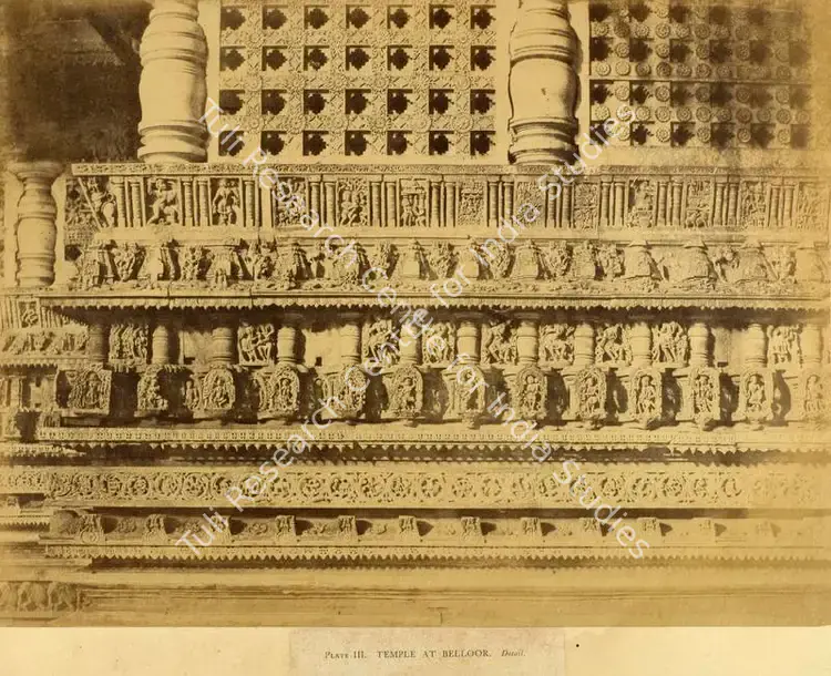 Neill, Andrew Charles Brisbane (Photographer), Temple at Belloor, Detail, 1856 | Antiquarian Photograph | Photography | 00115739