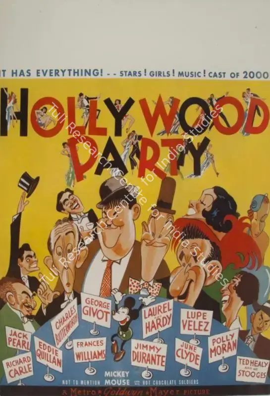 Dwan, Allan (Director), Hollywood Party, 1934 | Poster | CinemaEducation | 00789958