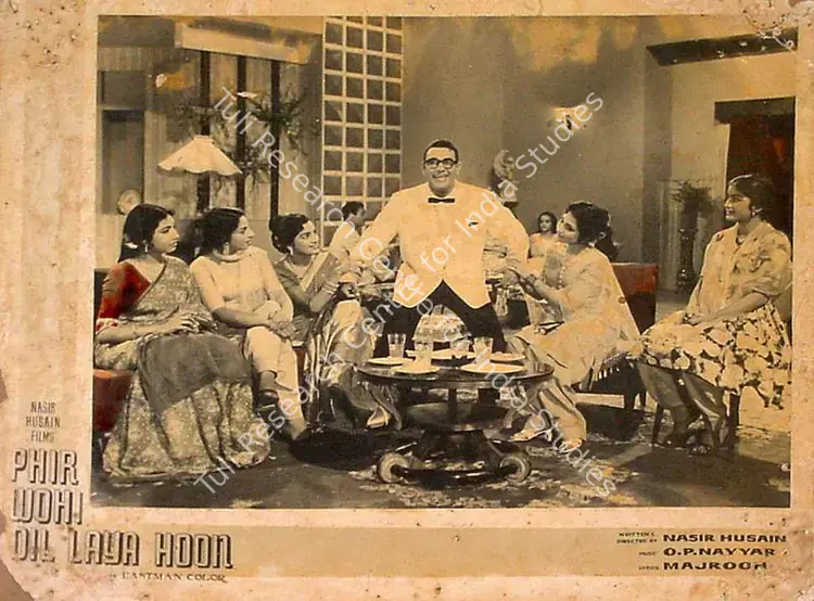 Husain, Nasir (Producer), Phir Wohi Dil Laya Hoon, 1963 | Lobby Card | CinemaEducation | 00825050