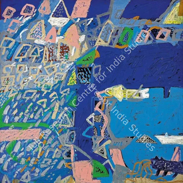 Agarwal, Nidhi (Artist). Untitled. Acrylic on canvas, 2007 | Painting | FineArts | 00357812
