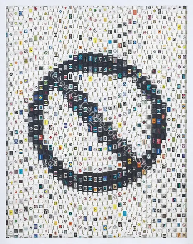 Choudhury, Prajjwal (Artist). Untitled. Printed stickers on custom made plastic bottles, 2006 | Graphic Art | FineArts | 00355483
