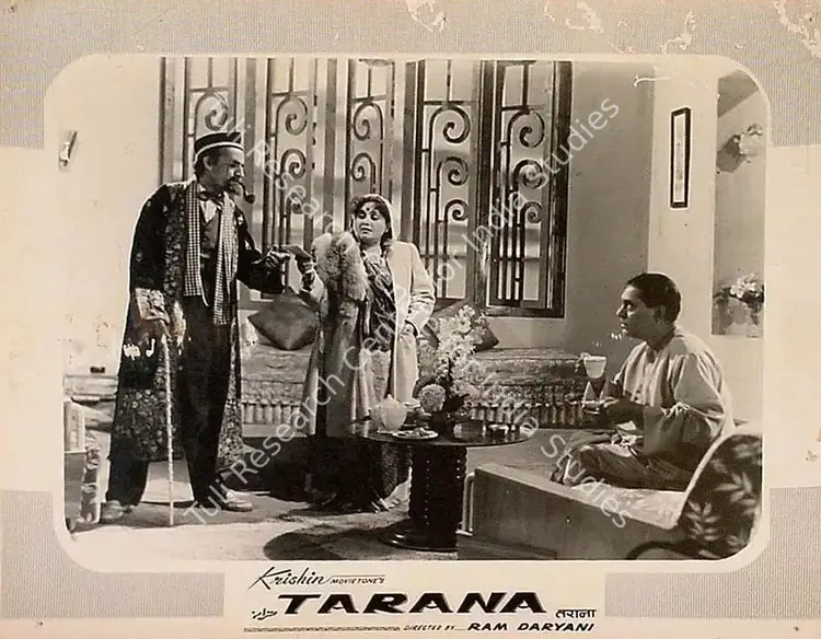 Daryani, Ram (Director), Tarana, 1951 | Lobby Card | CinemaEducation | 00828454