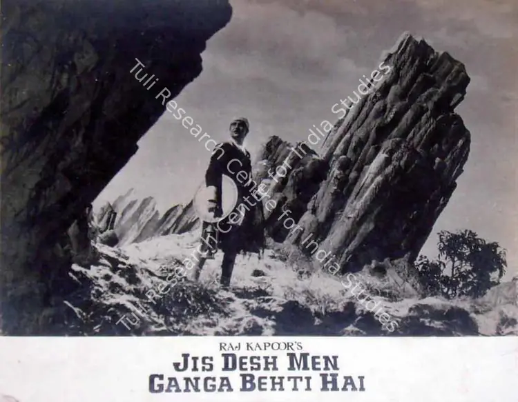 Karmakar, Radhu (Cinematographer), Jis Desh Men Ganga Behti Hai, 1960 | Lobby Card | CinemaEducation | 00818366