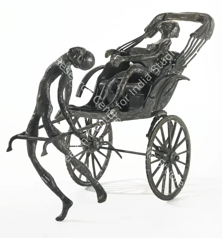 Radhakrishnan, K.S. (Artist). Song of Road. Bronze, 1997 | Sculpture | FineArts | 00331255