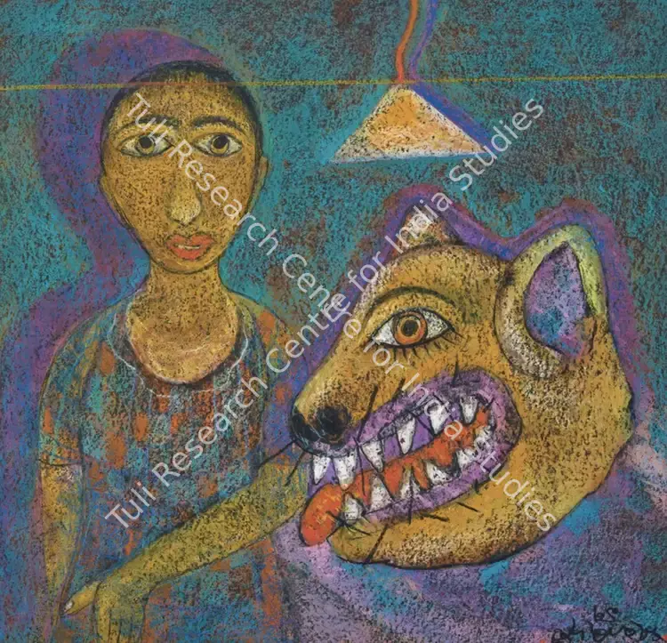 Dutta, Manoj (Artist). Untitled. Pastel on paper, 2005 | Painting | FineArts | 00603640