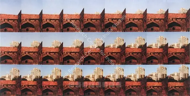 Hussain, Farhad (Artist). Sequence Six. Acrylic on canvas, 2007 | Painting | FineArts | 00576703