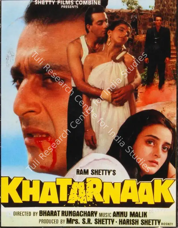 Shetty, S.R. (Producer), Khatarnaak, 1988 | Song-Synopsis Booklet | CinemaEducation | 00865430