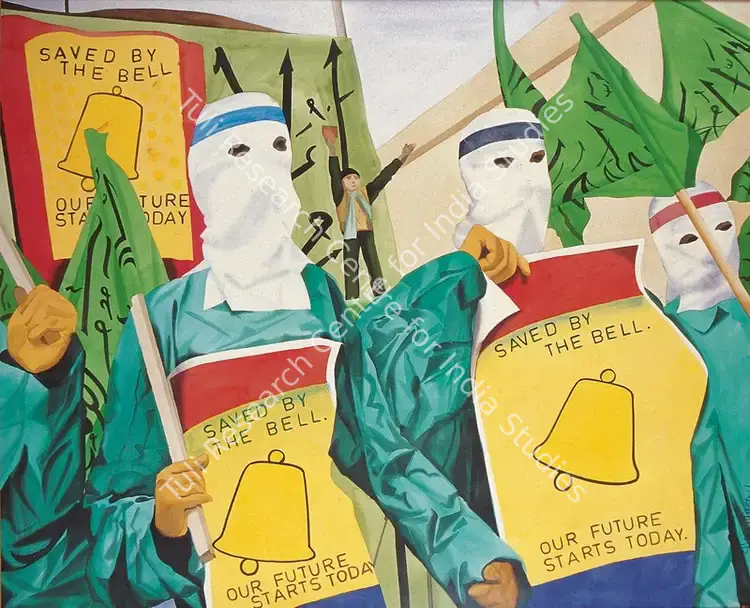 Natesan, Shibu (Artist). Linkage I. Watercolour on paper, 1997 | Painting | FineArts | 00599107