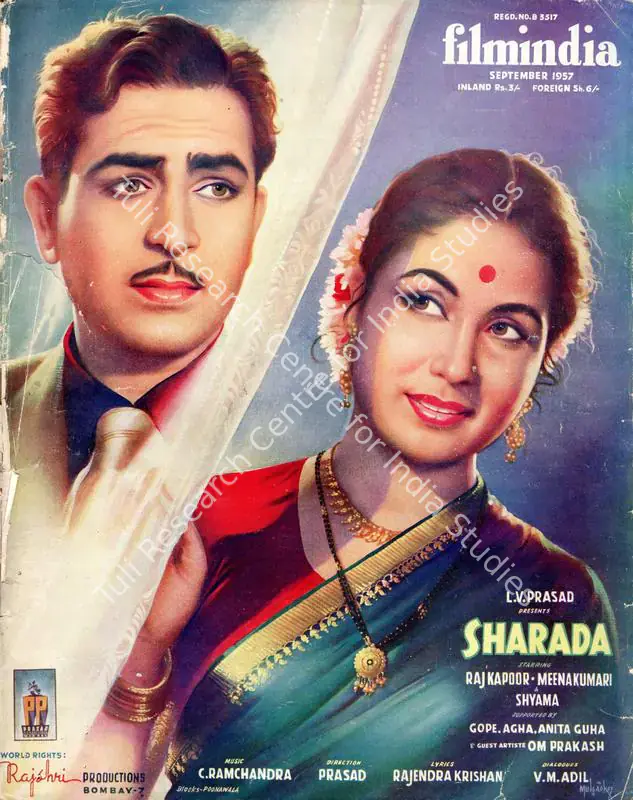 Patel, Baburao (Editor). Filmindia. 23(9). Bombay: Yusufali Nensey, September 1957 | Magazine | CinemaEducation | 00796674