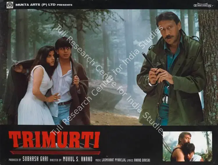 Mehta, Ashok (Cinematographer), Trimurti, 1995 | Lobby Card | CinemaEducation | 00788960