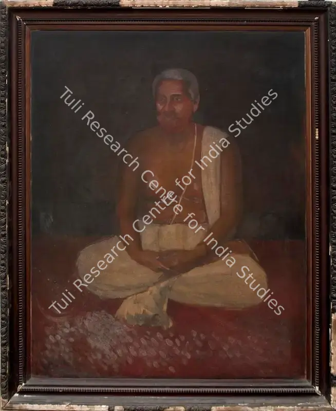 Jamini Roy, Attributed to (Artist). Untitled (Ananda Kumar Chatterjee). Oil on canvas, c.1920s | Sculpture | FineArts | 00341701