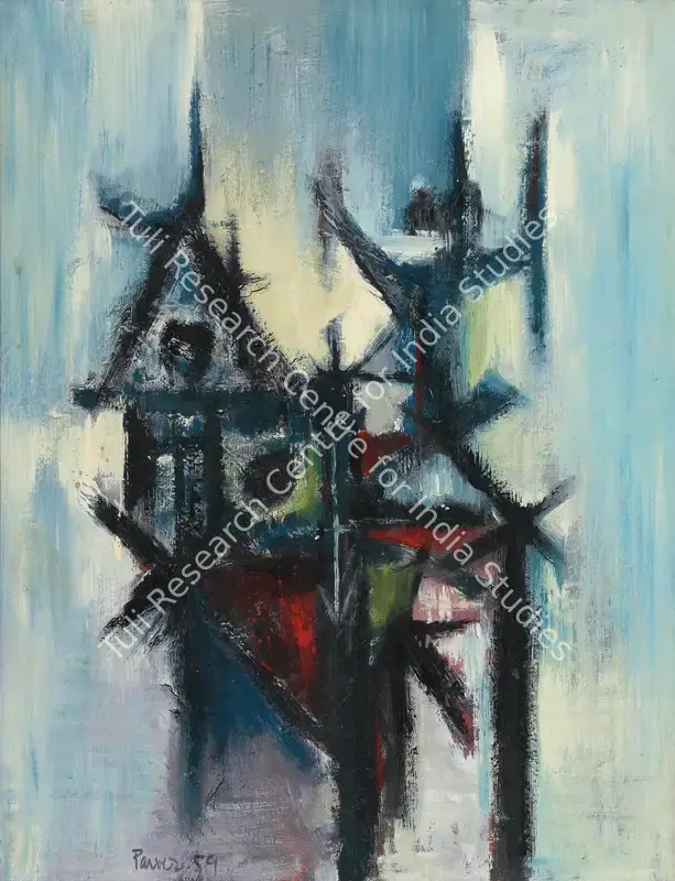 Parvez, Ahmed (Artist). Untitled. Oil on board, 1959 | Painting | FineArts | 0023177