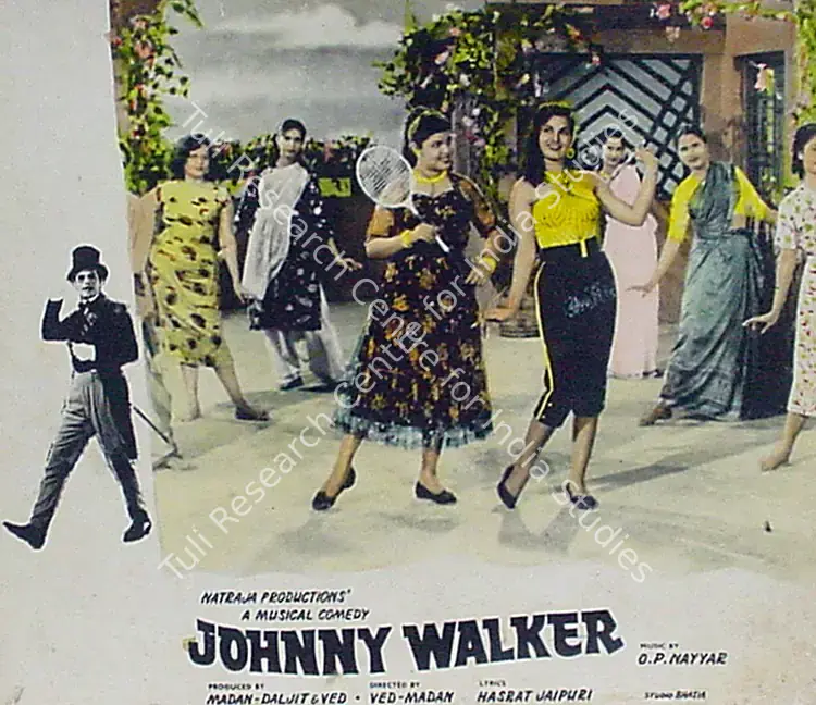 Joshi, T.R. (Cinematographer), Johnny Walker, 1957 | Lobby Card | CinemaEducation | 00818426