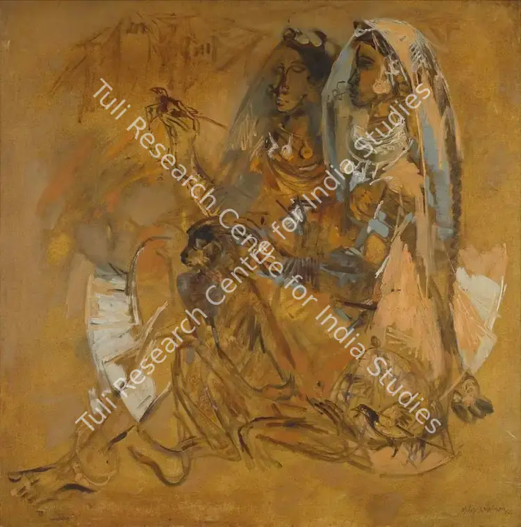 Sivanesan, M. (Artist). Untitled. Oil on canvas, 1962 | Painting  | 00868058