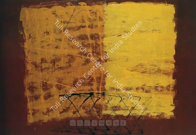 Harshavardhana, S. (Artist). Untitled. Mixed media on canvas, 2005 | Painting  | 00880991