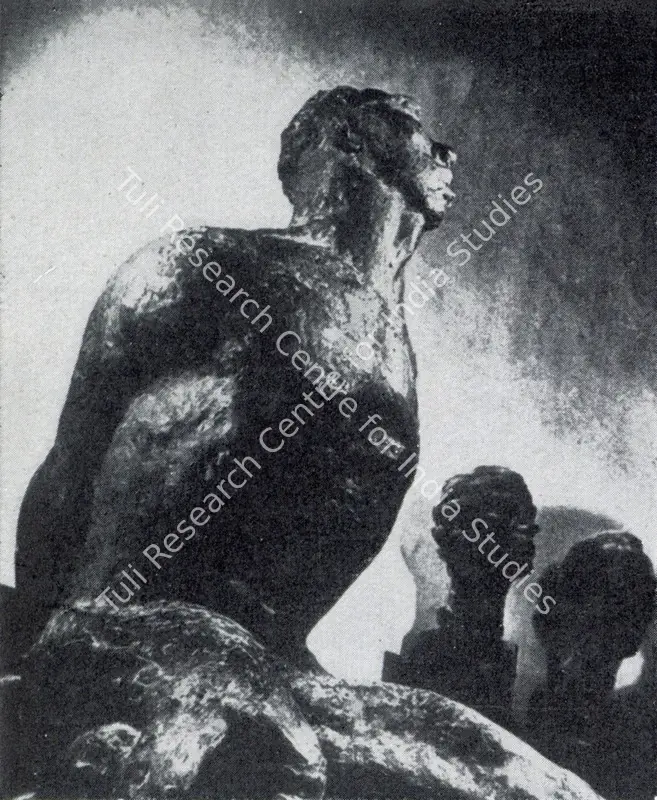 Dagupta, Prodosh (Artist). In Bondage. Plaster for Bronze, 1943 | Marg, December 1962 | Sculpture | FineArts | 00674773