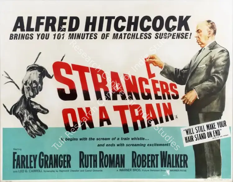 Hitchcock, Alfred (Producer), Strangers on a Train, 1951 | Poster, 1958 | CinemaEducation | 00789494