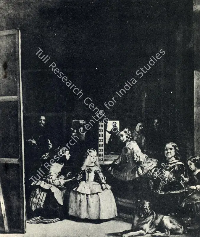 Velazquez, Diego (Artist). Las Meninas (The Maids of Honour). 1656 | Journal of Arts & Ideas, April-June 1983 | Painting | Scholarship | 00676939