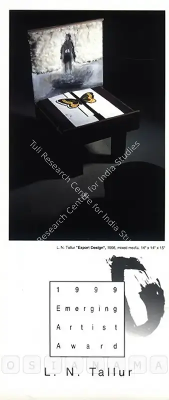 Tallur, L.N. (Artist). L. N. Tallur. New York: Bose Pacia, 1999 | Solo Exhibition Invitation | FineArts | 00859759