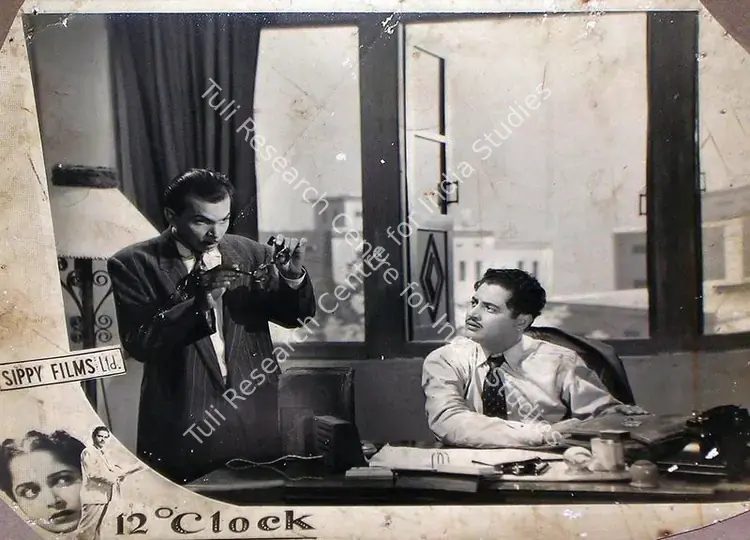 Murthy, V.K. (Cinematographer), 12 O Clock, 1958 | Lobby Card | CinemaEducation | 00809113