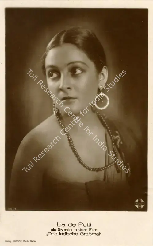 Brandes, Werner (Cinematographer), The Indian Tomb, Part I: The Mission of the Yoghi, 1921 | Postcard | CinemaEducation | 00795482