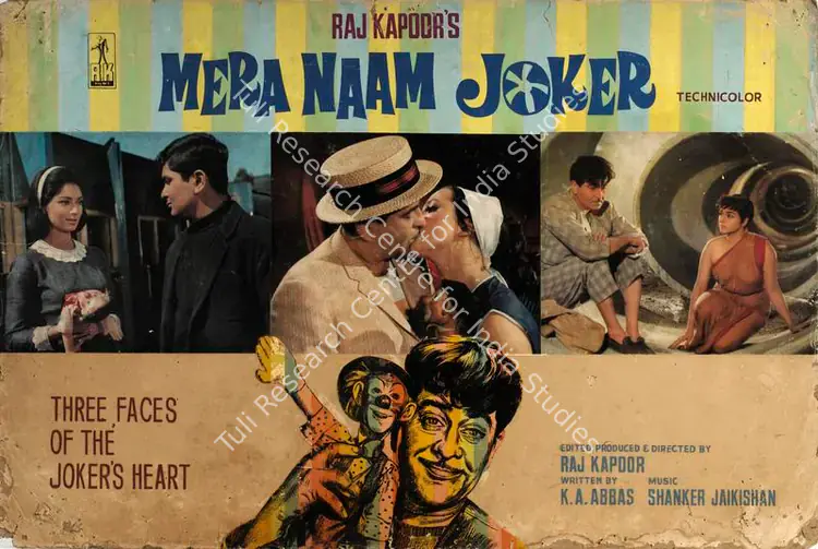 Kapoor, Raj (Producer), Mera Naam Joker, 1970 | Showcard | CinemaEducation | 00763232