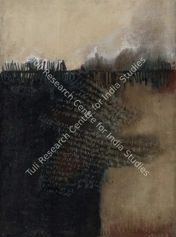 Malani, Nalini (Artist). The Barriers. Oil on canvas, 1966 | Painting | FineArts | 00646387