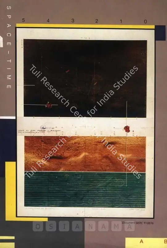 Palaniappan, Rm. (Artist). Rm. Palaniappan - Exhibition of Graphics & Drawings. Madras: Sakshi Gallery, 1988 | Solo Exhibition Invitation | FineArts | 00859428