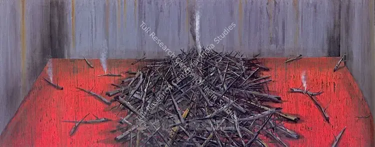 Bal, Alok (Artist). Missing Soil. Emulsion and acrylic on canvas, 2008 | Painting | FineArts | 00575876